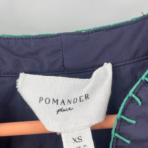 Pomander Place Navy Blue Maxi Dress - Picture 6 of 14